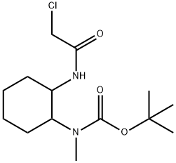 [2-(2-Chloro-acetylaMino)-cyclohexyl]-Methyl-carbaMic acid tert-butyl ester 结构式