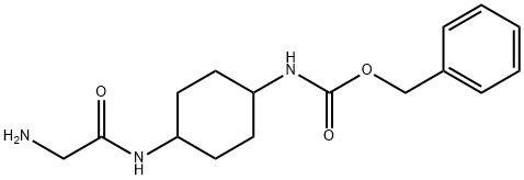 [4-(2-AMino-acetylaMino)-cyclohexyl]-carbaMic acid benzyl ester 结构式
