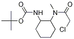 {2-[(2-Chloro-acetyl)-Methyl-aMino]-cyclohexyl}-carbaMic acid tert-butyl ester 结构式