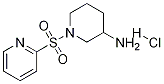 1-(吡啶-2-磺酰基)-哌啶-3-基胺盐酸盐 结构式
