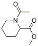 1-Acetyl-piperidine-2-carboxylic acid Methyl ester 结构式