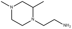 2-(2,4-DiMethyl-piperazin-1-yl)-ethylaMine 结构式