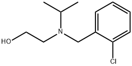 2-[(2-Chloro-benzyl)-isopropyl-aMino]-ethanol 结构式