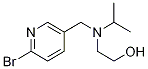 2-[(6-BroMo-pyridin-3-ylMethyl)-isopropyl-aMino]-ethanol 结构式