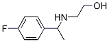 2-[1-(4-Fluoro-phenyl)-ethylaMino]-ethanol 结构式