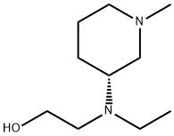 2-[Ethyl-((R)-1-Methyl-piperidin-3-yl)-aMino]-ethanol 结构式