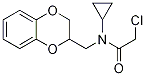 2-Chloro-N-cyclopropyl-N-(2,3-dihydro-benzo[1,4]dioxin-2-ylMethyl)-acetaMide 结构式