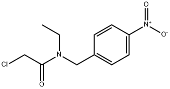 2-Chloro-N-ethyl-N-(4-nitro-benzyl)-acetaMide 结构式