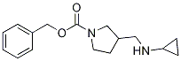 3-CyclopropylaMinoMethyl-pyrrolidine-1-carboxylic acid benzyl ester 结构式