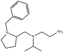 N*1*-(1-Benzyl-pyrrolidin-2-ylMethyl)-N*1*-isopropyl-ethane-1,2-diaMine 结构式