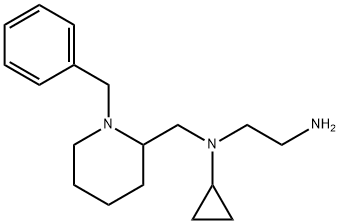 N*1*-(1-Benzyl-piperidin-2-ylMethyl)-N*1*-cyclopropyl-ethane-1,2-diaMine 结构式