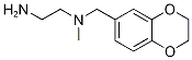 N*1*-(2,3-Dihydro-benzo[1,4]dioxin-6-ylMethyl)-N*1*-Methyl-ethane-1,2-diaMine 结构式