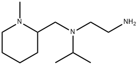 N1-异丙基-N1-((1-甲基哌啶-2-基)甲基)乙烷-1,2-二胺 结构式