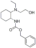 {2-[Ethyl-(2-hydroxy-ethyl)-aMino]-cyclohexyl}-carbaMic acid benzyl este 结构式
