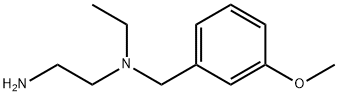 N1-乙基-N1-(3-甲氧基苄基)乙-1,2-二胺 结构式