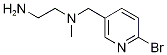 N*1*-(6-BroMo-pyridin-3-ylMethyl)-N*1*-Methyl-ethane-1,2-diaMine 结构式