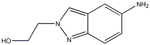 2-(5-aMino-2H-indazol-2-yl)ethanol 结构式