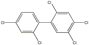 2,2',4,4',5-Pentachlorobiphenyl Solution 结构式