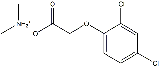 2.4-D dimethylamine salt Solution 结构式