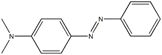 p-Dimethylaminoazobenzene Solution 结构式