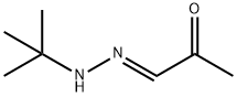 (E)-1-(2-tert-butylhydrazono)propan-2-one 结构式