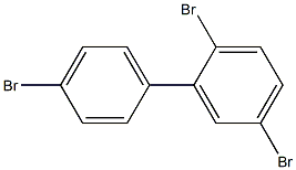 2,4',5-Tribromobiphenyl 100 μg/mL in Hexane 结构式