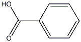 Benzoic acid 100 μg/mL in Methanol 结构式