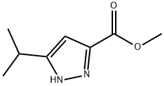 5 - 异丙基- 1H-吡唑-3 - 羧酸甲酯 结构式