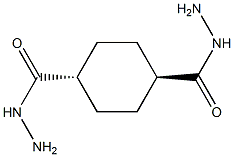trans- 1,4-Cyclohexanedicarboxylic acid monohydrazide 结构式