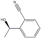 (R)-1-(2-苯腈)乙醇 结构式