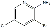 3-BroMo-5-chloro-pyridin-2-ylaMine 结构式