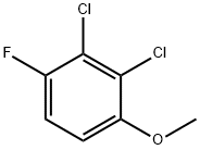 2,3-二氯-4-甲氧基氟苯 结构式