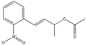 2-硝基亚苄基乙酰乙酸异丙酯 结构式