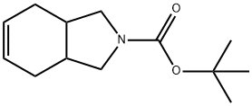 1,3,3A,4,7,7A-六氢-2H-异吲哚-2-甲酸叔丁酯 结构式