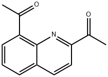 2,8-二乙酰基喹啉 结构式