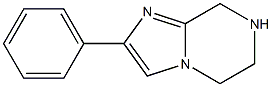 5,6,7,8-tetrahydro-2-phenyliMidazo[1,2-a]pyrazine 结构式