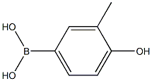 4-羟基-3-甲基苯硼酸 结构式