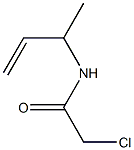 N-(but-3-en-2-yl)-2-chloroacetaMide 结构式