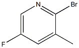 5-氟-2-溴-3-甲基吡啶 结构式