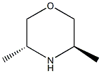 (3R,5R)-3,5-diMethylMorpholine 结构式