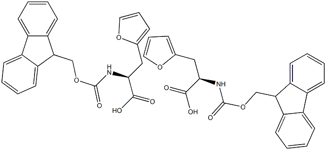 FMoc-3-(2-Furyl)-L-alanine  FMoc-3-(2-Furyl)-L-alanine 结构式