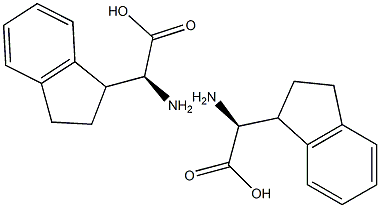 L-2-Indanylglycine L-2-Indanylglycine 结构式