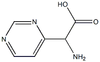 2-AMino-2-(pyriMidin-4-yl)acetic acid 结构式