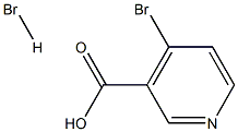 4-broMopyridine-3-carboxylic acid hydrobroMide 结构式