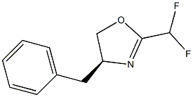 (S)-4-Benzyl-2-(difluoroMethyl)-4,5-dihydrooxazole 结构式