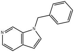 1-Benzyl-1H-pyrrolo[2,3-c]pyridine 结构式
