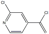 2-chloro-4-(1-chlorovinyl)pyridine 结构式