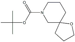 tert-butyl 1-oxa-7-azaspiro[4.5]decane-7-carboxylate 结构式