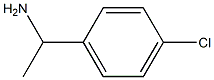 BenzeneMethanaMine, 4-chloro-.alpha.-Methyl- 结构式