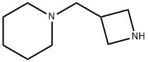 1-(azetidin-3-ylMethyl)piperidine 结构式